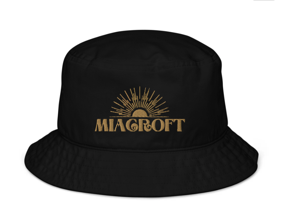 MiaCroft Embroidered Logo Bucket Hat