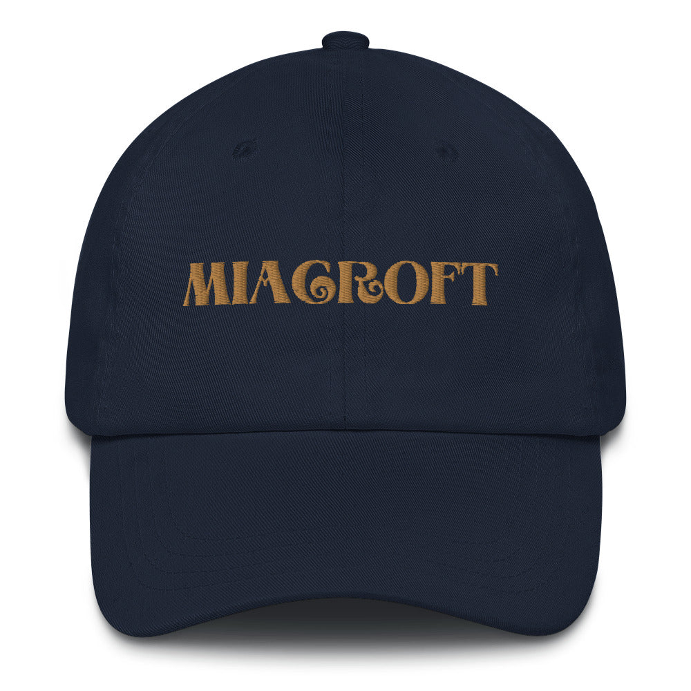 MiaCroft Splitside Embroidered Logo Hat