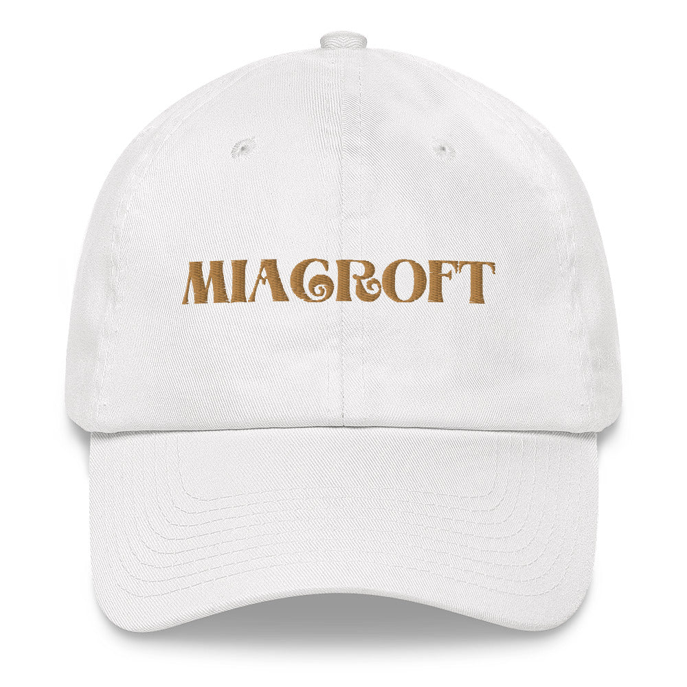 MiaCroft Splitside Embroidered Logo Hat