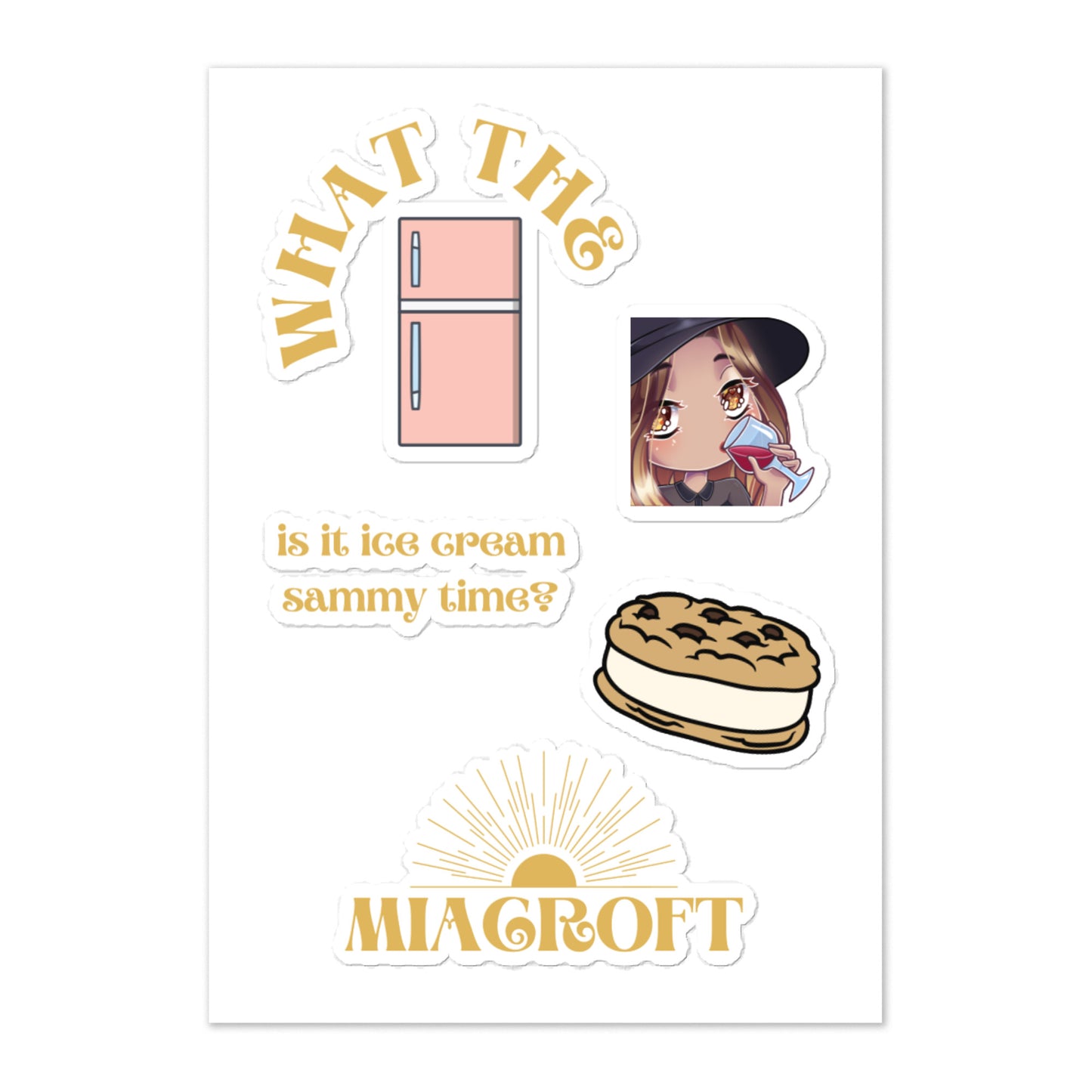 Manor Initiations Sticker Sheet